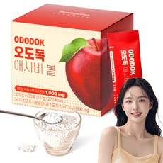 오도독 애사비볼 애플사이다비니거 사과초모식초 30p, 1개, 30회분