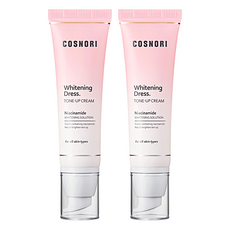 COSNORI Whitening Dress 淨白提亮素顏霜，含菸鹼胺美白溶液，適合所有膚質, 2條