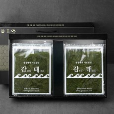 건푸드 구운 감태 선물세트 특1호 7장 x 14봉, 252g, 1세트