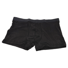 homer 生活家 石墨烯冰絲涼感平口內褲 2件, 4XL(腰圍82cm 褲長26.2cm), 黑色