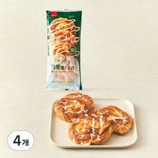 삼립 발효버터 따베패스츄리, 80g, 4개입, 4개