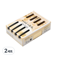 紙文化Hello Art書法Plus明信片紙1 檸檬 100張+毛筆筆4支組, 2套