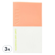 루나 컴피 라이트 파운데이션 30ml, 1.5호 페탈, 3개