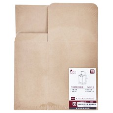 博美包裝 牛皮無印紙盒 10入, 台灣製 寬101x高151x側68 (mm), 10.1 x 6.8 x 15.1cm, NO.13, 1包