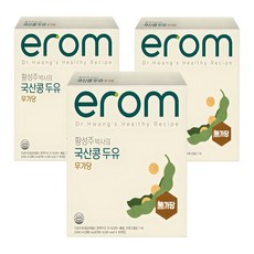이롬 황성주 박사의 국산콩 두유 무가당, 190ml, 48개