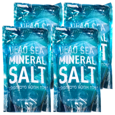 sea of spa 死海原味礦物鹽500g*4包,富含礦物質及微量元素，在家享受頂級SPA, 500g