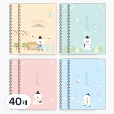 PENPIA 2000 Spring 10格漢文筆記本, 隨機出貨, 40個