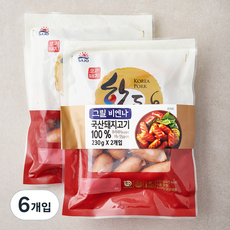 사조오양 한돈 그릴 비엔나, 230g, 6개입