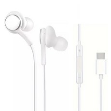 QUICKPIN Type C有線耳機, 單品, 白色