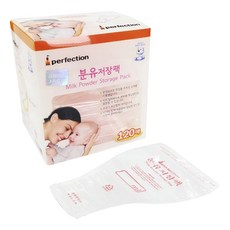 Perfection 母乳儲存袋 120入, PET塑料, LLDPE塑料, 耐熱-20~80°C, 一次性使用, 韓國產, 120個, 1盒