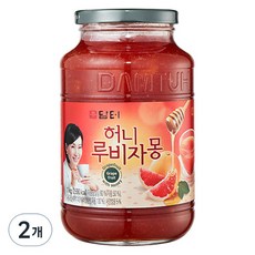 담터 허니 루비자몽, 1kg, 1개입, 2개