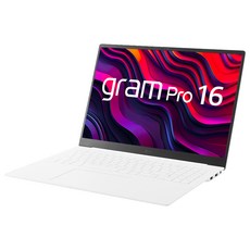 LG전자 그램 Pro 16 코어Ultra7, 에센스 화이트, 256GB, 16GB, WIN11 Home, 16Z90SP-GA7CK