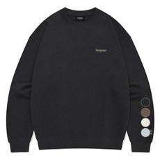 [24FW 신상]커버낫 남녀공용 스몰 어센틱 로고 맨투맨