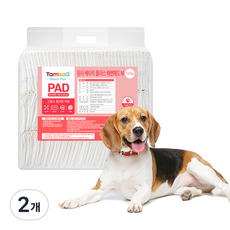 탐사 베이직 플러스 배변패드 레몬향, 120매입, 2개