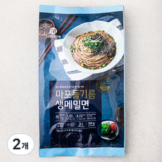 마포식품 들기름 생 메밀면 2인분, 356g, 2개
