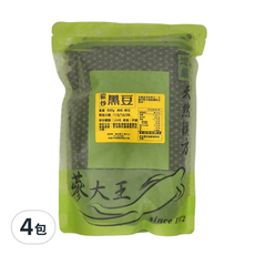 蓀大王 碳炒黑豆, 600g, 中國產, 4包