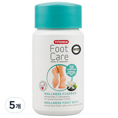 티타니아 족욕소금 족욕용솔트, 250g, 5개