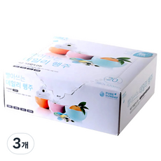 퓨어썬데이 빨아쓰는 데일리 행주, 20개입, 3개