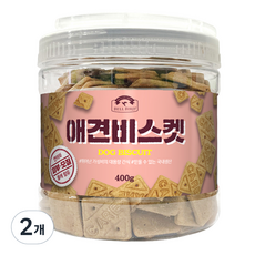 벨버드 애견 비스켓, 피부 모질, 400g, 2개 - 강아지비스켓