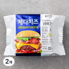 소와나무 체다치즈 22매입, 396g, 2개