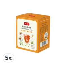 鮮一杯 國寶洋甘菊美妍茶 Set, 清香甘甜, 零卡路里, 舒緩助眠, 5g, 12包, 5盒