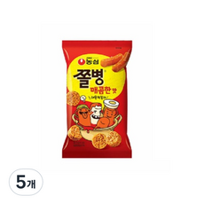 쫄병스낵 매콤한맛, 82g, 5개
