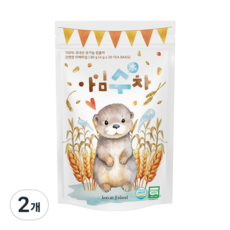 코리인제이 아일랜드 유기농 보리차 아임수차 20p, 80g, 2개, 20개