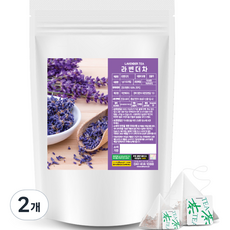 건강스토리 삼각티백 라벤더차 100p, 1g, 100개입, 2개