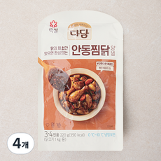 다담 안동찜닭 양념, 220g, 4개
