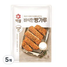 백설 빵가루, 1kg, 5개