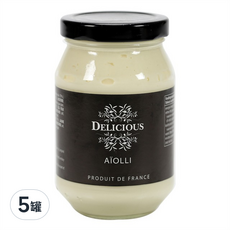 DELICIOUS 好味 蒜味美乃滋, 獨特風味料理沾食調味聖品, 250ml, 5罐