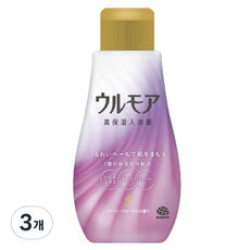 울모어 용기형 액상입욕제 크리미 플로럴, 600ml, 3개