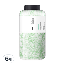 바스파 오스트레일리안 바스 솔트 어린 풀잎향, 1200g, 6개