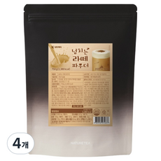 네이쳐티 넘치는 라떼 파우더, 750g, 4개, 1개입