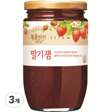 복음자리 딸기잼, 500g, 3개