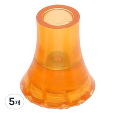 Day Use安全防滑拐杖橡膠套 黃色, 5個