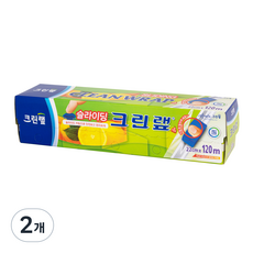 크린랲 슬라이딩 랩, 2개, 120m