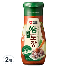 샘표 시골식 쌈토장 튜브형, 350g, 2개
