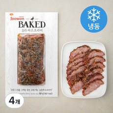 주원산오리 BAKED 오리 파스트라미 (냉동), 180g, 4개