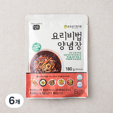 담가 요리비법 양념장, 180g, 6개
