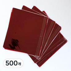 彩色包裝紙 紅色, 23 x 25 厘米, 500件