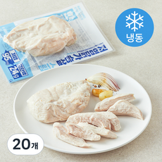 한끼통살 닭가슴살 저염 스팀 (냉동), 100g, 20개, 1개입 100g, 20개, 1개입