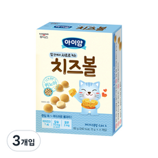 일동후디스 아이얌 볼과자 60g, 치즈맛, 3개