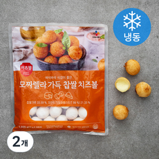 이츠웰 모짜렐라가득 찹쌀 치즈볼 (냉동), 1020g, 2개