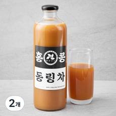 틸리셔스 홍콩 동링차 아이스티, 1000ml, 2개