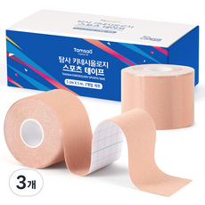 탐사 키네시올로지 스포츠 테이프 5cm*5m, 3개, 2개입