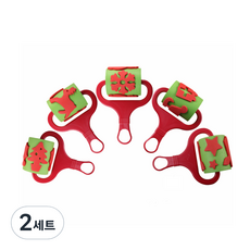 EVA大型髮捲 5種組, 聖誕節隨機發貨, 2組