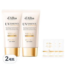 달바 비타 캡슐 안티에이징 선크림 SPF50+ PA++++ 2p 세트, 50ml, 2세트