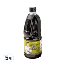 백종원의 만능 장아찌 간장소스, 1.5L, 5개