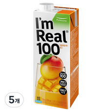 I'm Real 100芒果果汁, 730ml, 5個